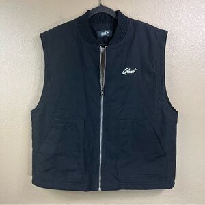 Ghost Black Sherpa Lined Vest